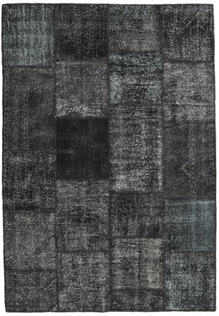 Mały Patchwork Dywan 159X232 Wełna