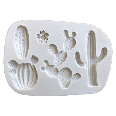 Kristallepoxihartsform Form Kaktusgjutning i kruka Mould Handgjord gör-det-själv-hantverk Dekorationer Tillverkningsverktyg