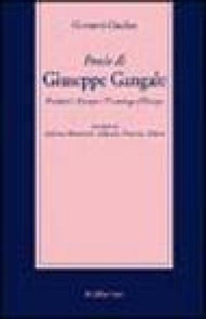 Poesie di Giuseppe Gangale. Rradderi i Europes-Il ramingo d'Europa Giovanni Giudice