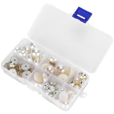 Puolipyöreä helmi muovi puolipyöreä matkapuhelimen kotelo DIY tarvikkeet käsityökoristeet