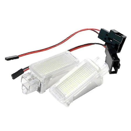 2 stk. LED Bagagerumslys Lampe Til Skoda Octavia Fabia Superb Roomster Kodiaq LED Bagagerumsbelysning Motorkøretøjsbelysning