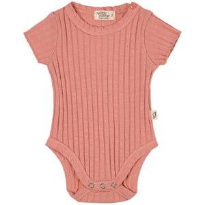 My Little Cozmo Pink Rib Baby Body 9 Months - All in ones - 9 months - Pink