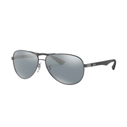 Ray-Ban -Aurinkolasit - Silver Pilot - Ray-Ban RB8313 004/K6 61