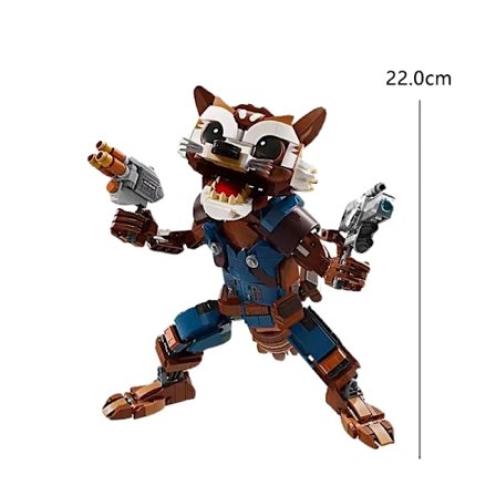 Marvel Legends Byggklossar X-Men Origins Wolverine&Deadpool Byggklossar Rocket Raccoo Groot Leksaker Presenter Till Barn