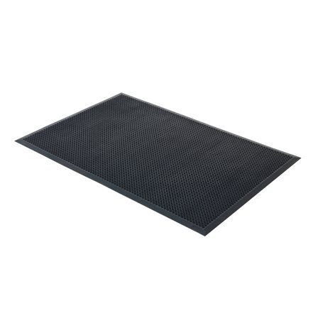 Eingangsmatte HELLO, 1200 x 1800 mm, schwarz