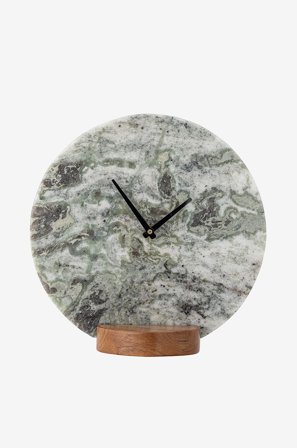 Bloomingville - Joakim Bordsklocka - Grå - Väggklockor & bordsur - Från Homeroom