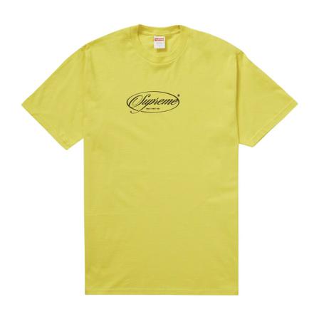 Supreme T-Shirts Gul, Herre