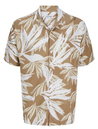 Jack & Jones | Jjejeff Tropical Aop Resort Shirt Ss Sn | L