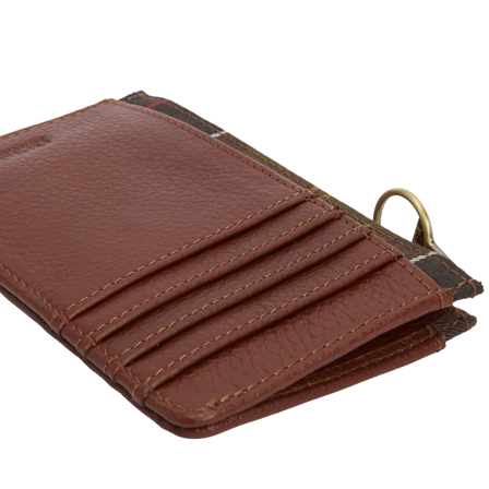 Barbour W's Alder Leather Card Holder Brown/Classic