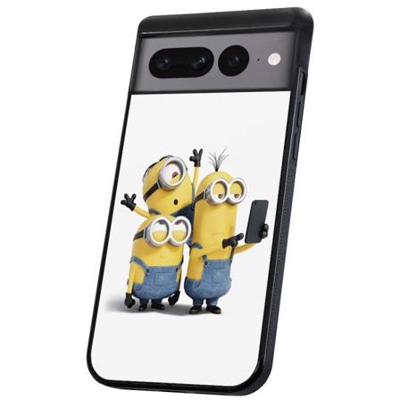 Google Pixel 7 Pro - Cover/Mobilcover Minions