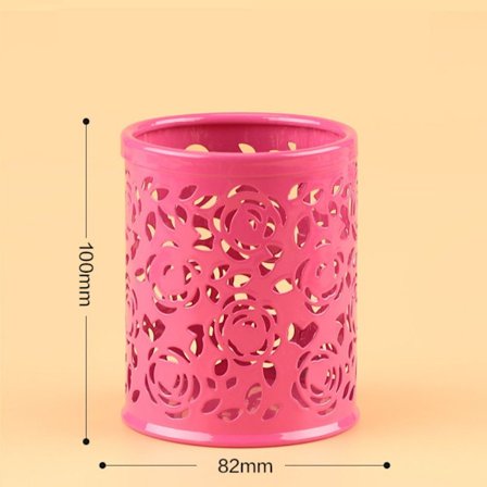 Blyantholder Pen Pot ROSE RED