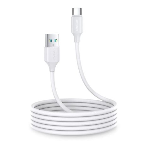 Joyroom Long-Lasting Series A9 USB-A / USB-C 3A-kabel 2 m - hvit