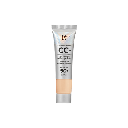 IT Cosmetics CC+ Foundation SPF50 Light Medium Travel Size Dam Beige 12 MLT