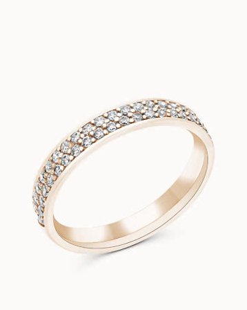 Eternity Ring Leah 18K Rose Gold - Engagement Rings & Wedding Rings from Vanbruun