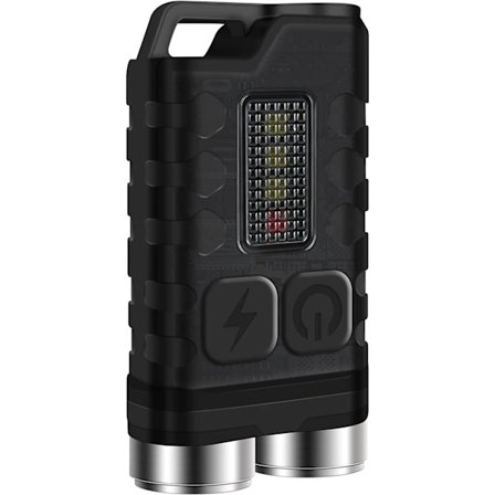 V3 Mini Genopladelig Lommelygte Led Lommelygte Kraftig 900 Lumen wit