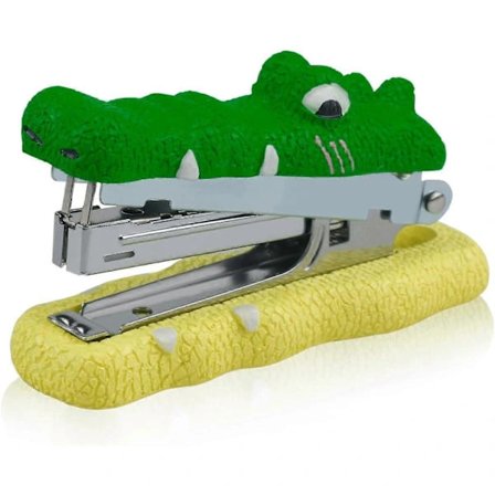 Alligator stiftemaskin, Stiftemaskiner for skrivebord, Søt stiftemaskin, Stiftemaskin søt -Yx