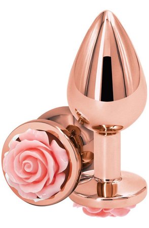 NS Novelties Rose Buttplug Medium Pink - Woome.pl