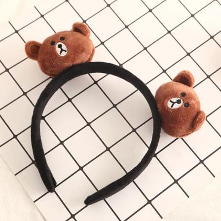 3D-pupun korvat -pääpanta, söpö eläinpuvut -hiuspanta, sarjakuva