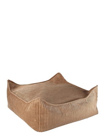 Wigiwama Square Ottoman Corduroy - Brown - 60X 60X 20CM