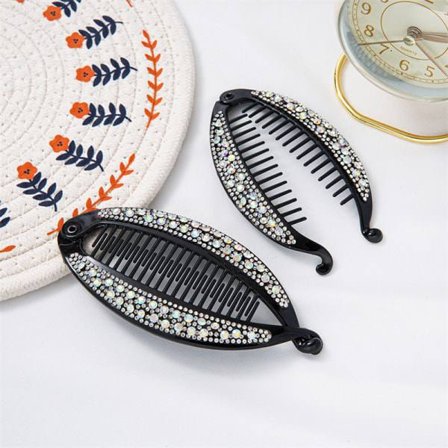 IC 1 sæt fiskeform hårklemmer banan barrettes hårnåle