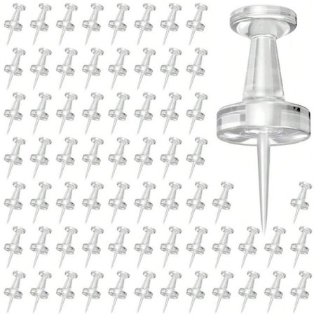 50 tegnestifter, stålhoveder, velegnet til korktavler, skoler og kontorer.