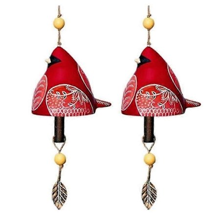 Fågel Sång Klocka, Fågel Sång Klocka Vindspel, Fågel Sång Klocka Trädgårdsdekoration, Hängande Vindspel, vin