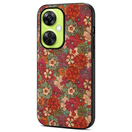 Blommig PU-läderbelagd baksida för OnePlus Nord CE 3 Lite 5G/Nord N30 5G