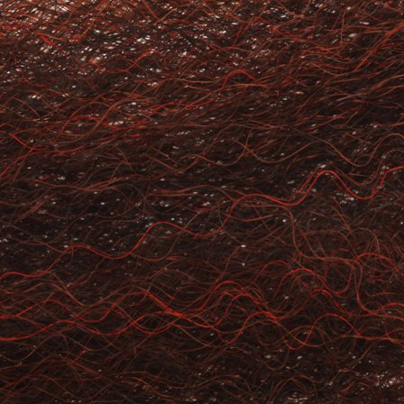 Strung Fuzzy Fiber - Brown