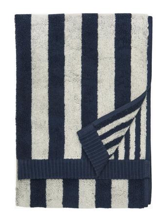 Kaksi Raitaa Hand Towel 50X70 Home Textiles Bathroom Textiles Towels & Bath Towels Blå Marimekko Home