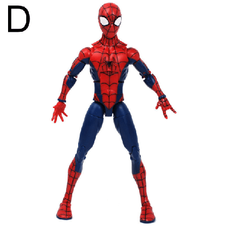 Marvel Avengers -toimintahahmot Spiderman Hämähäkkinainen Gwen Stacy Venom Musta Hämähäkkimies Miles Morales -mallilelut lapsille D