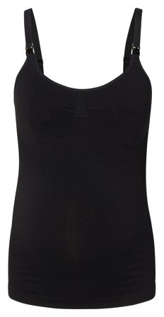Noopies Evi seamless nursing top P090 Black M/L, Tøj & Bolig, Tøj, Toppe