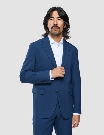 Shaping New Tomorrow - Essential Blazer - Marine Blue - Regular Fit - Herre - Størrelse XXL