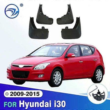 Kompatible stænkskærme til Hyundai i30 2009-2015 2010 2011 2012 2013 2014, mud flaps, stænkskærme, biltilbehør 2009-2015 2009-2015
