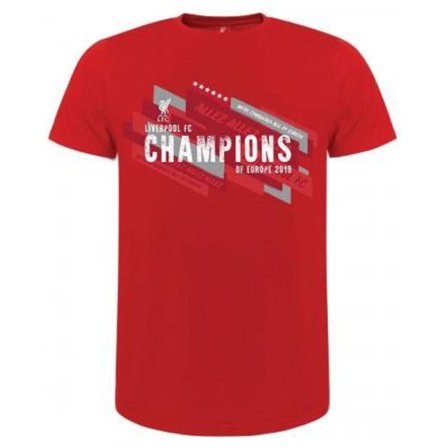 Liverpool T-shirt Champions Of Europe Barn