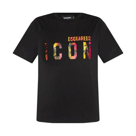 Dsquared2 T-Shirts , Zwart , Dames , Maat: 2XS