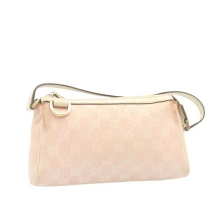 Gucci Vintage, Pre-owned Canvas pouches Roze, Dames, Maat:ONE Size,leer