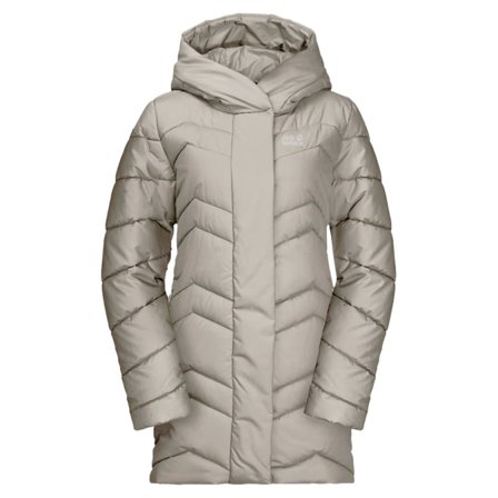Jack Wolfskin Women's Kyoto Coat Women synthetic-lined parkas Grey XL
