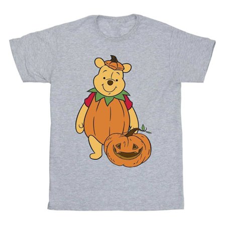 Nalle Puh Flickor Pumpa Halloween T-shirt 9-11 År Spor