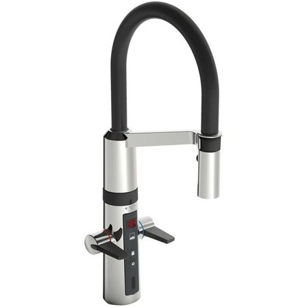 Oras Optima SemiPro 2729F Köksblandare beröringsfri, temp. display, svängbar, Badrum