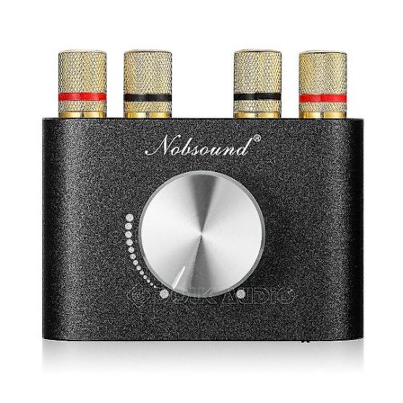 Bluetooth 5.0 Stereo Audiovahvistinvastaanotin 2 Kanavaa Luokan D Mini Hi-fi Vahvistin