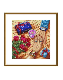 Stickpackung Bild Frischverlobt - Nova Sloboda