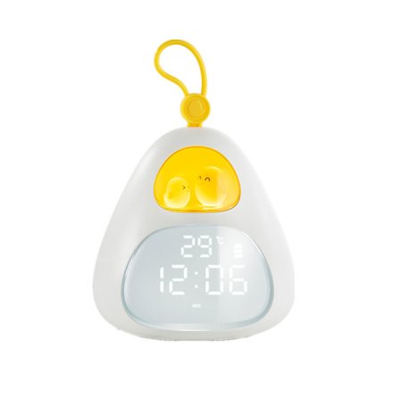 Fuglereir Tid Alarm Klokke USB Oppladbar Timer LED Lys