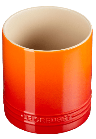 Le Creuset Signature Stengods Bestick- Och Redskapskruka 1.1L Volcanic Köksredskap Röd 1,1 L