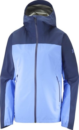 Salomon Women's Outline Gore-Tex 2.5L Jacket Women shell jackets Blue M
