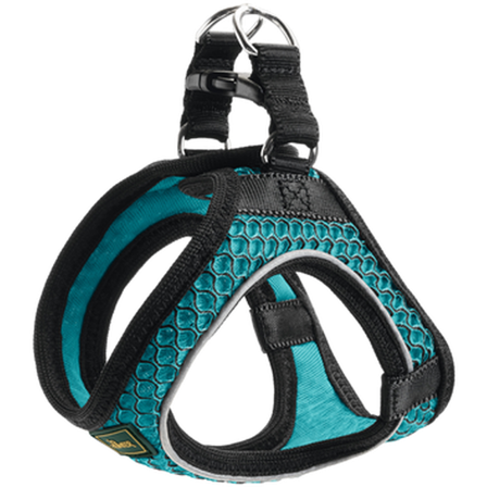 Hunter - Dog Harness Comfort Hilo Turquoise XX-Small/X-Small - Hund - Halsbånd - ZOO.no