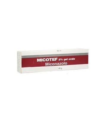 Micotef 2% Gel Orale 1 Tubo da 40 g
