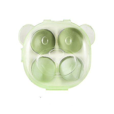 Bear Beauty Äggset Puderpuff Våt & Torr Makeup