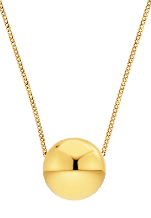 Edblad Sphere Necklace S Gold Smycken & klockor Dam Guld ONESIZE