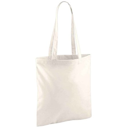 Westford Mill Bag For Life Långhandtag Tote Bag Storlek One Natur