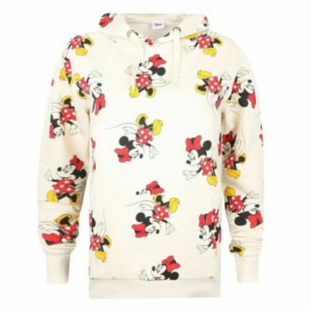 Disney Hoodie Med All-over Print Minnie Mouse För Dam/dam